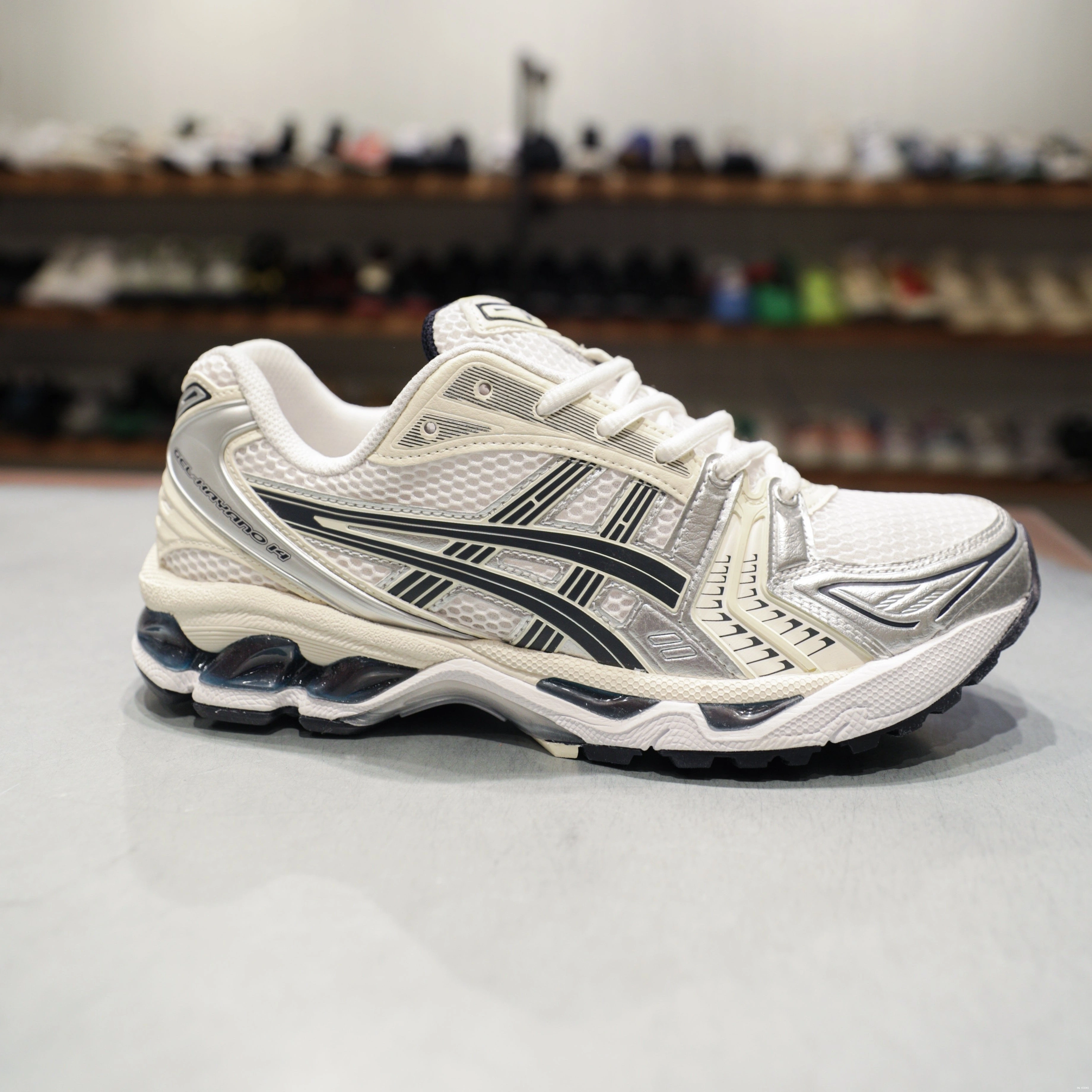 W Midnight White 14 Gel-Kayano ASICS 0707